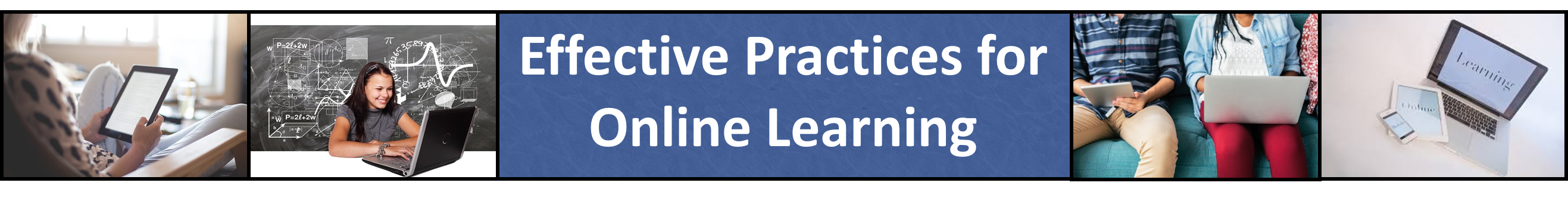 Effective Practices for Online Learning - Banner