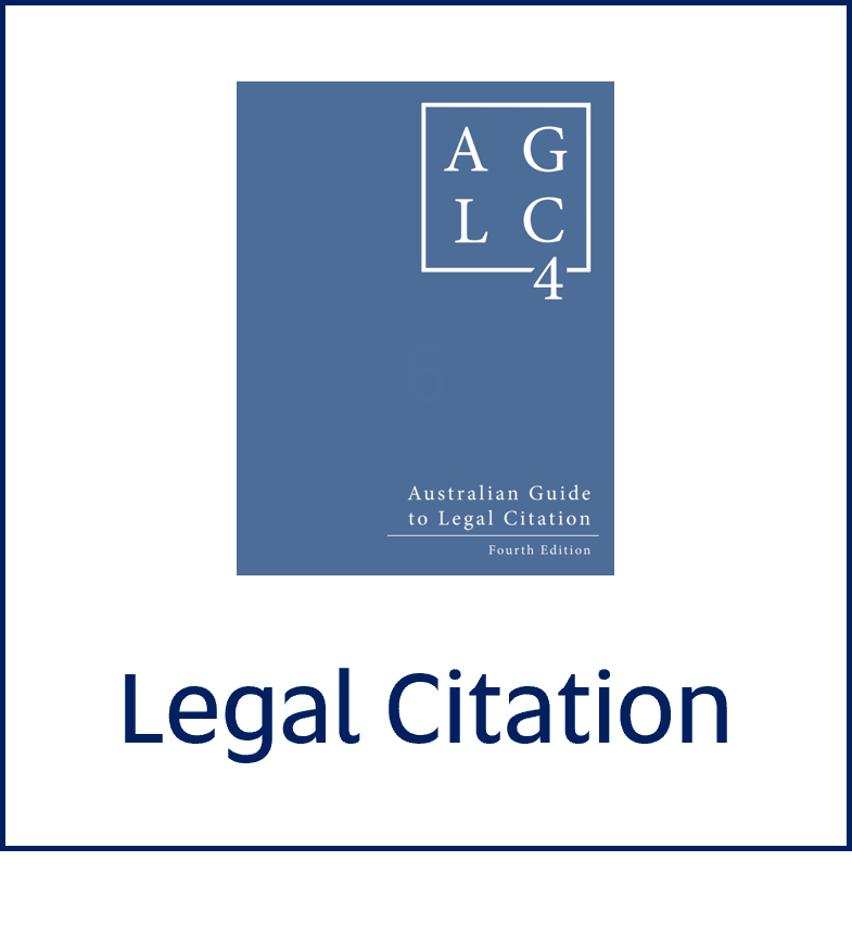 Click here to for resources on Legal citation style