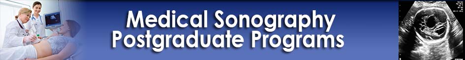Medical Sonography Postgraduate Programs