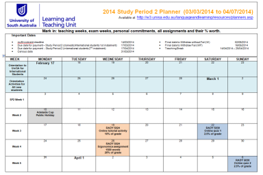 Studying Externally: Time Management learnonline